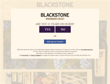 Tablet Screenshot of blackstonewinery.com